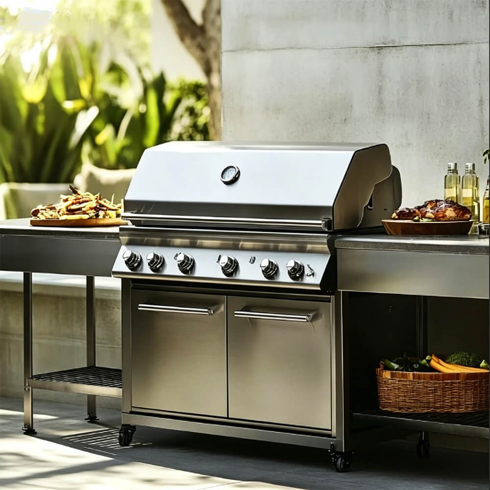 Stainless Steel Cooktop | Heavy Duty Gas Cooktop for Kitchen